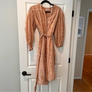 Ulla Johnson ruffle midi dress